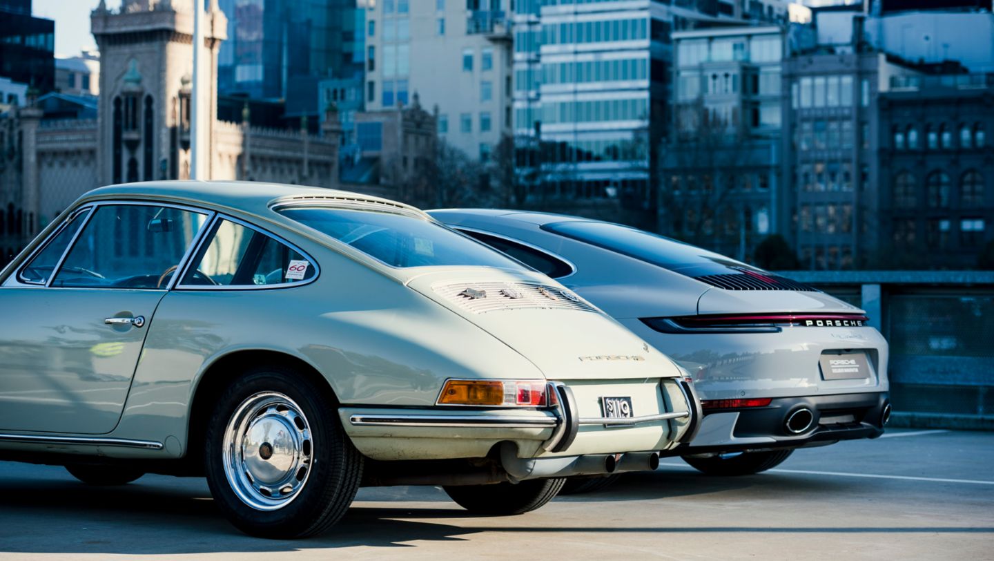 911 von 1965, 911 Carrera S, Melbourne, Australien, 2020, Porsche AG